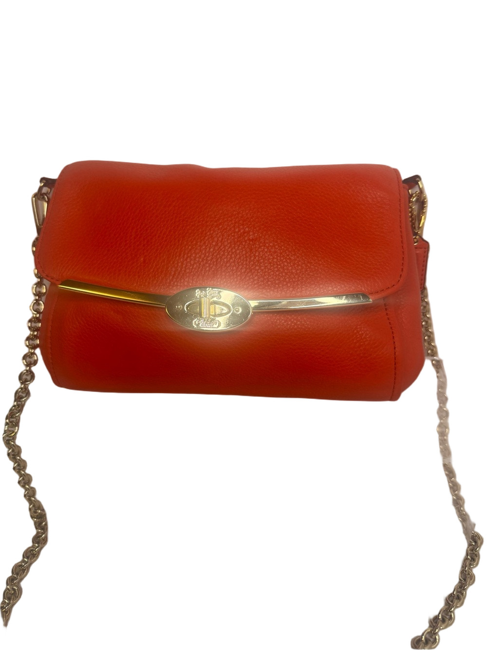 #312 Coach Madison Leather Chain Crossbody Bag